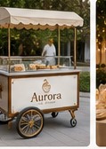 Aurora catering setup