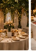 Aurora catering setup