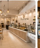 Aurora gelato shop interior
