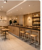 Aurora gelato shop interior